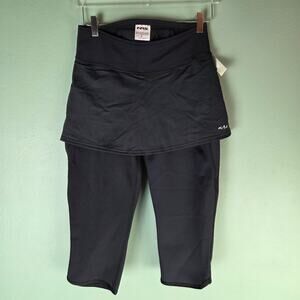 NRS Womens M Hydroskin 0.5 Skirted Capri Black Outdoor Paddleboarding SUP Sports